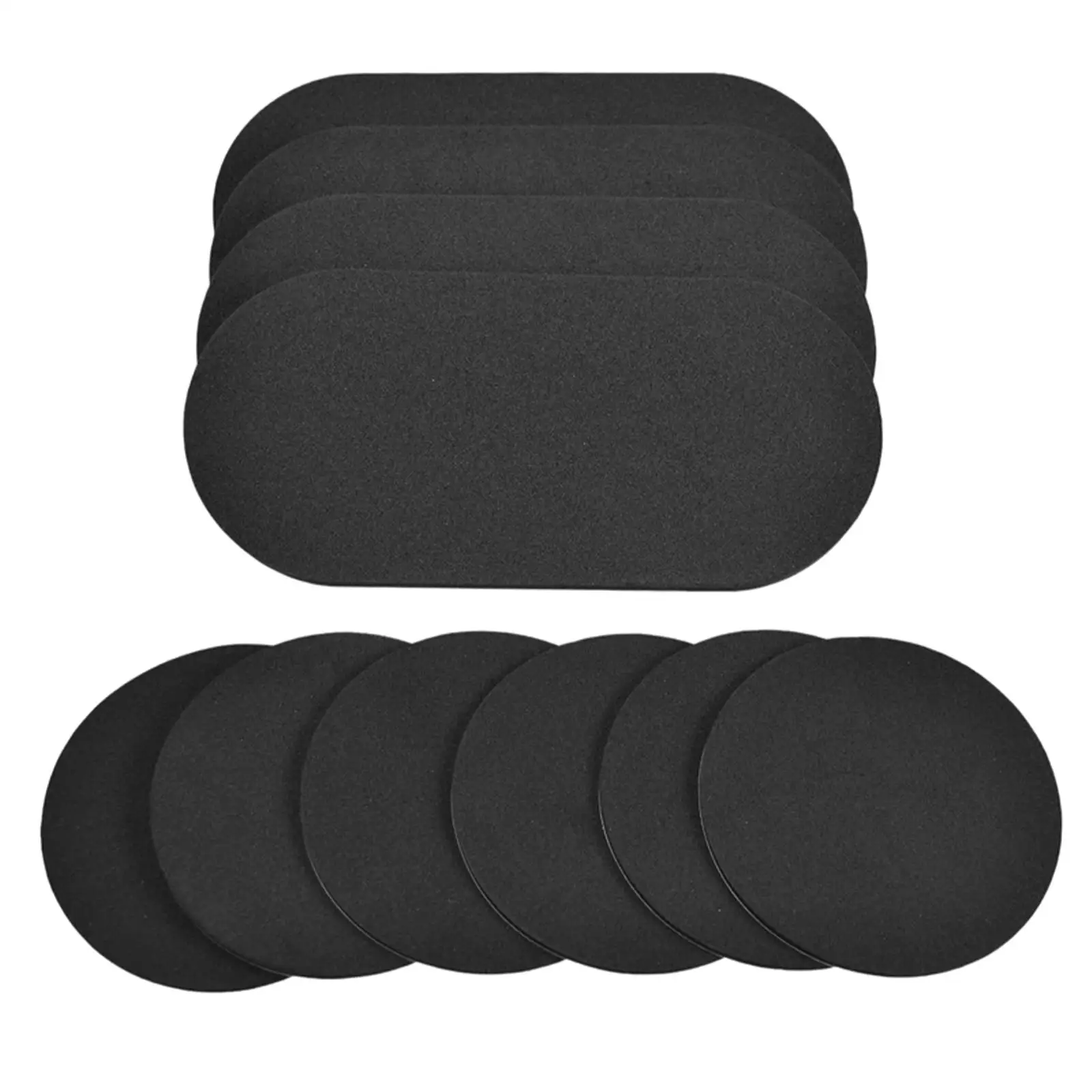 

10x Bass Drum Patch Drumheads for Musical Instrument Accessories