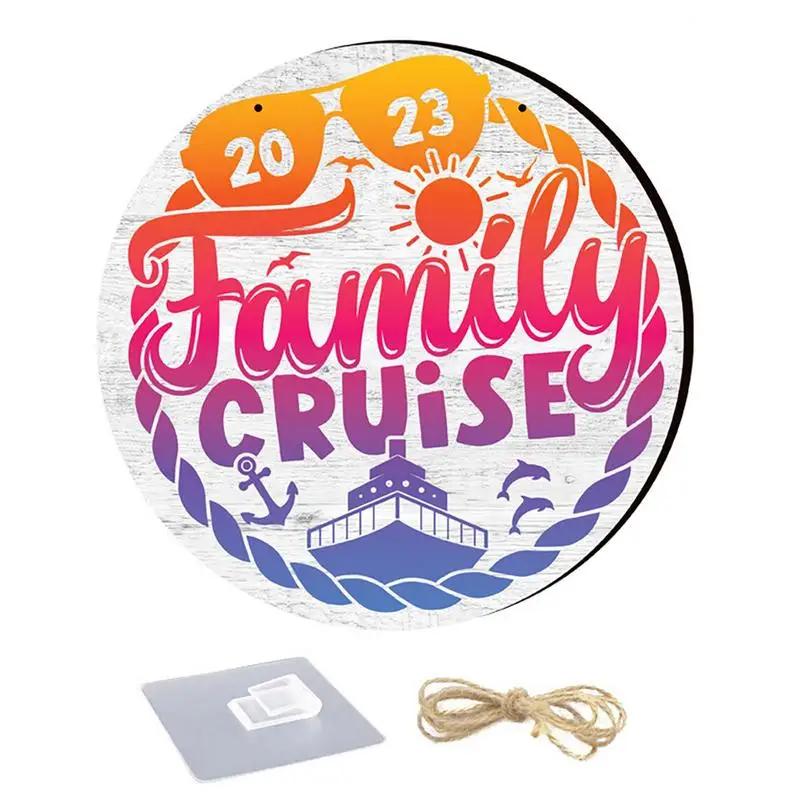 

Summer Cruise Door Sign Vintage Summer Wall Window Sign Wooden Beach Theme Decor Summer Door Hanger For Home Decoration