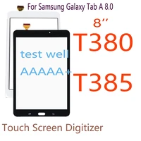 1pcs 8 for samsung galaxy tab a 8 0 sm t385 sm t380 t385 t380 touch screen panel digitizer front glass replacement toolstape