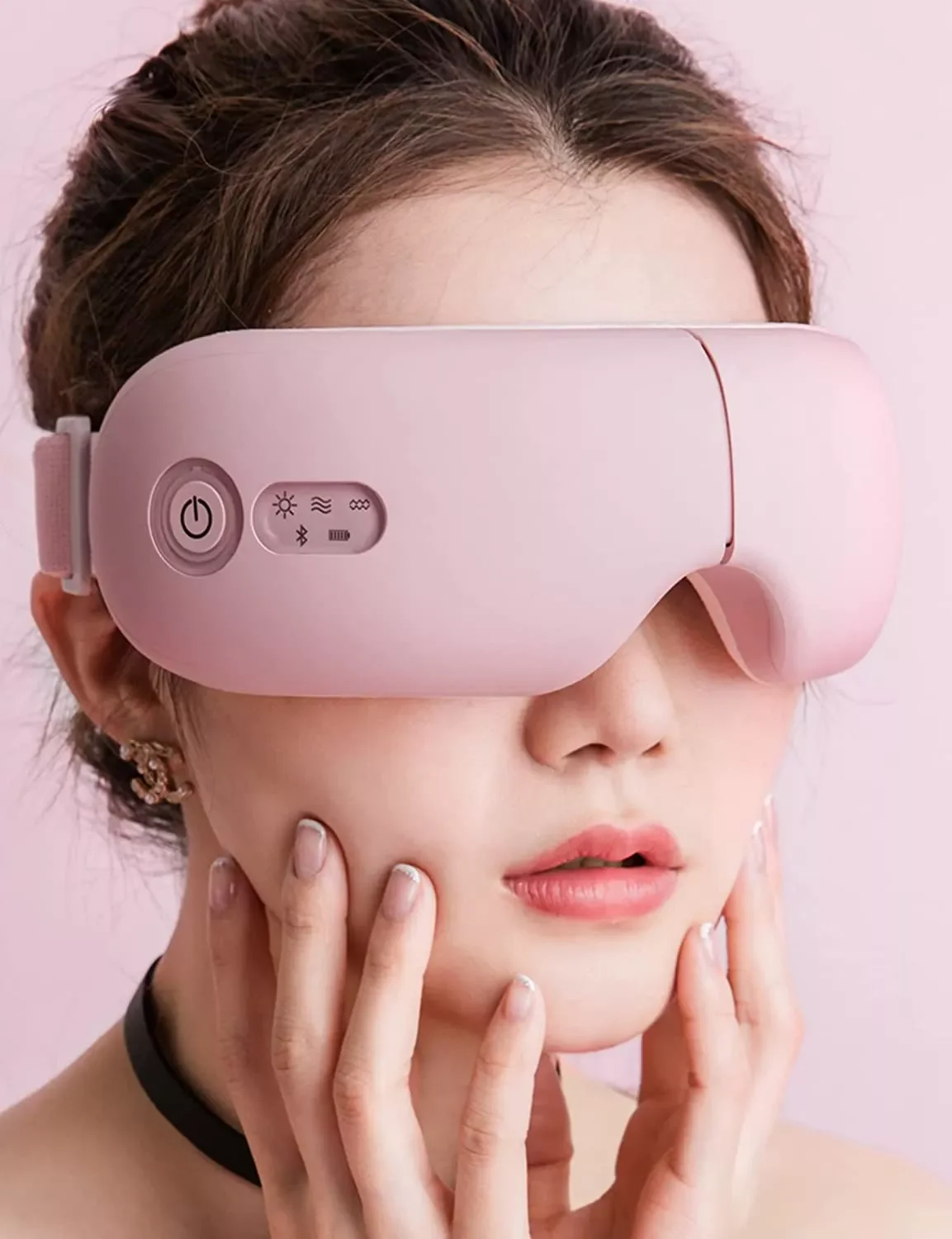 

NEW2023 Eye Care Tools Bluetooth Smart Vibration Eye Massager Electric Bluetooth Eye Protector Hot Press Folding Eye Protector