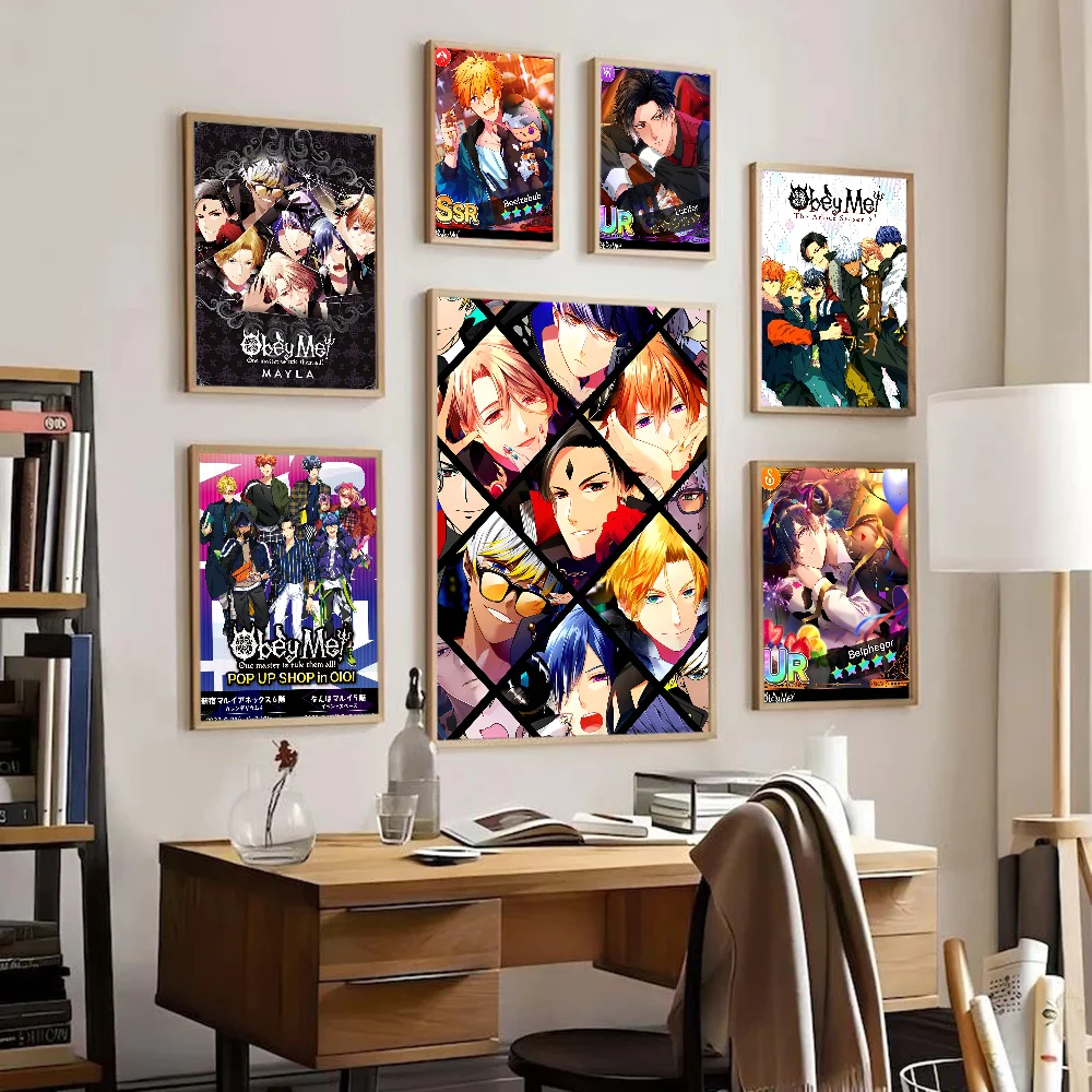 Настенная наклейка аниме O-Obey Me