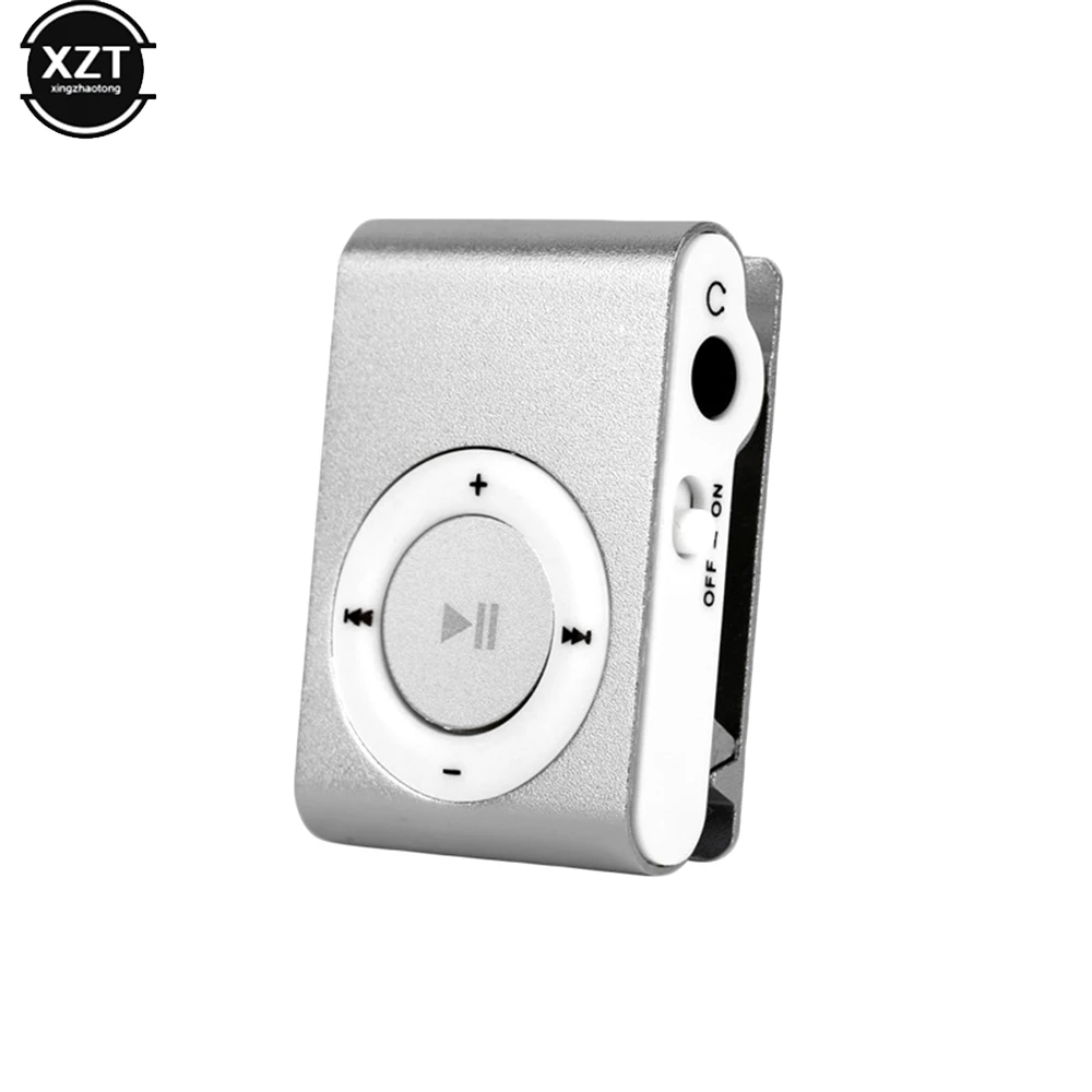 

Hot Sale Portable Mini MP3 Player Metal Clip USB MP3 Music Players Support SD TF Card Waterproof Sport Walkman