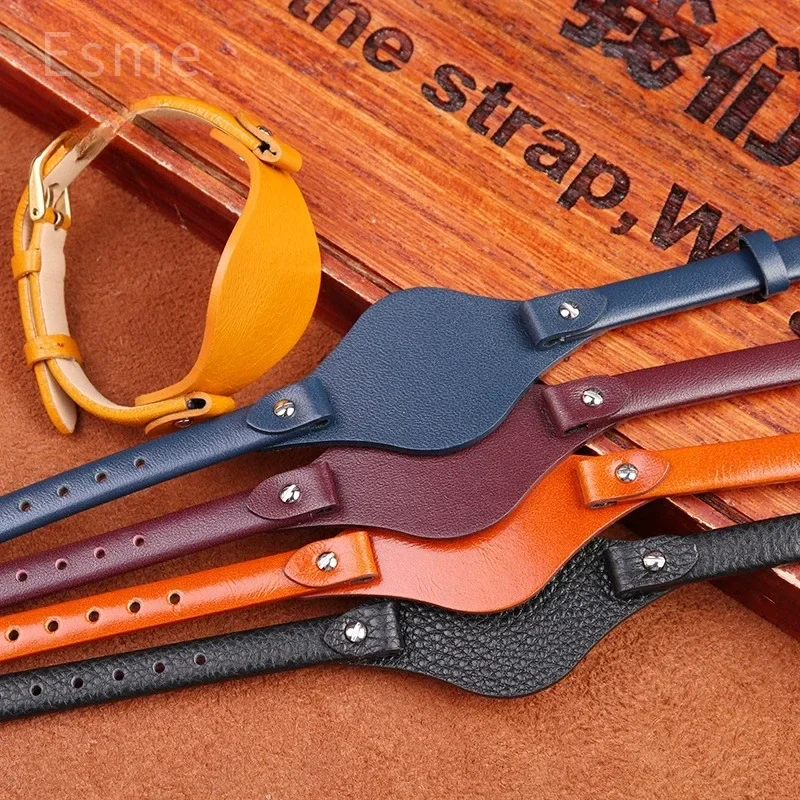 Ремешок из коровьей кожи для часов Fossil 8 мм