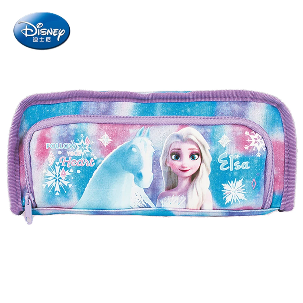 Pouch Girls Disney Pen Bag Kids Cartoon Frozen Sweety Elsa Pencil Case Box School Children Student Pupil Stationary Baby Gift