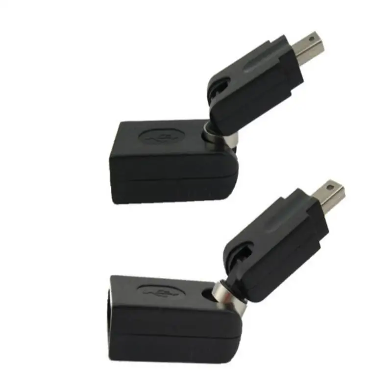 

Flexible Swivel Twist Angle 360 Degree Rotating USB 2.0 Adapter Converter 1pcs