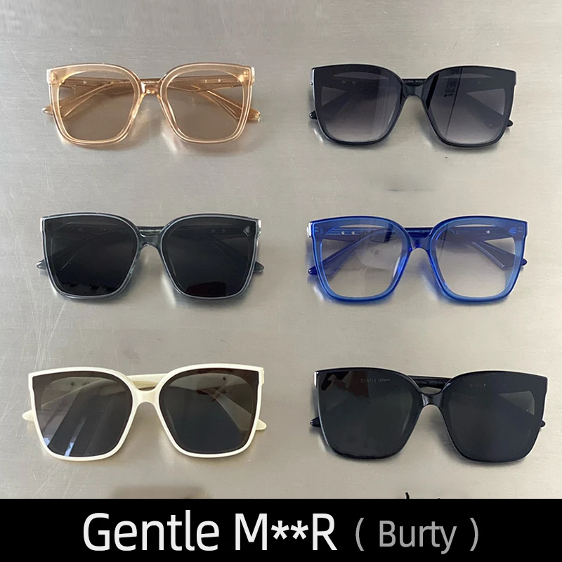 

Burty GENTLE GxxR Women's Sunglasses For Man Glasses Vintage Luxury Brand Goods Designer Summer Uv400 Trendy Monst Korean