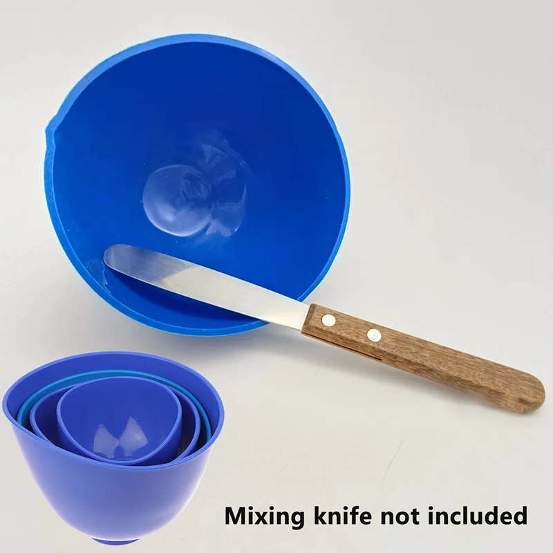 1 шт. стоматологическая силиконовая чаша гипсовая для смешивания утолщенная