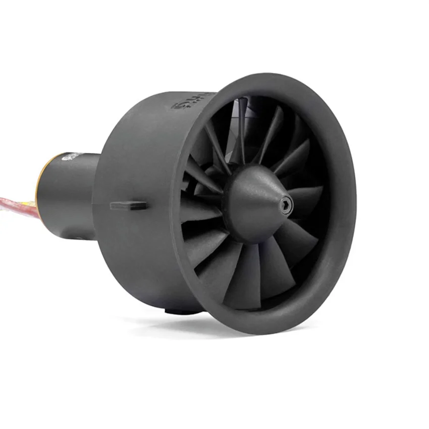 

FreeWing E7208 64mm 12 Blade 6S Internal Rotation Ducted Power Group For Fixed Wing Aircraft / Rc Model Accessories