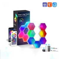 Gaming Atmosphere Light Smart Odd Light Board Background Wall Voice Control APP Remote Control Cellular Bedroom Wall Light