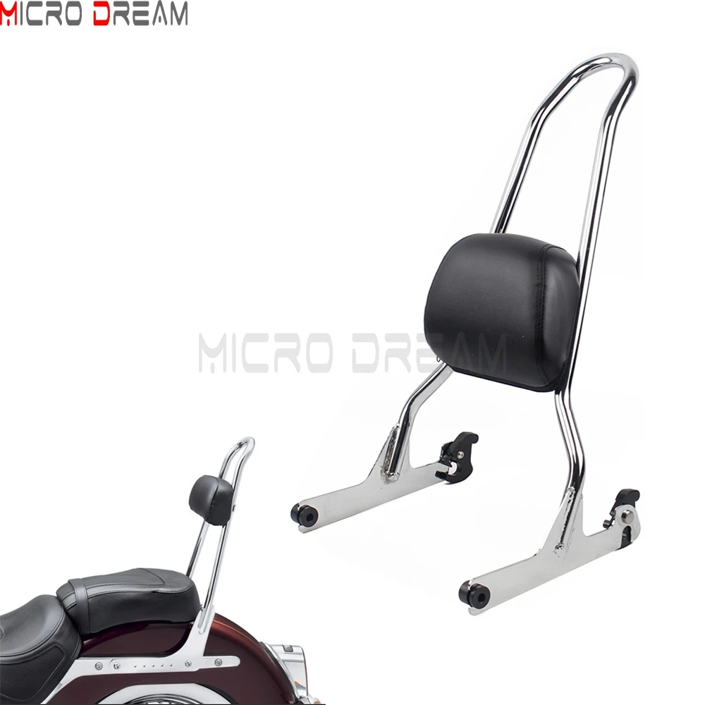 

Комплект кронштейнов для мотоцикла, спинка пассажира для Harley Softail FLSTF FLSTSB FLSTSE 2007-25 FXST FXSTB FXSTC FXSTS 06-15