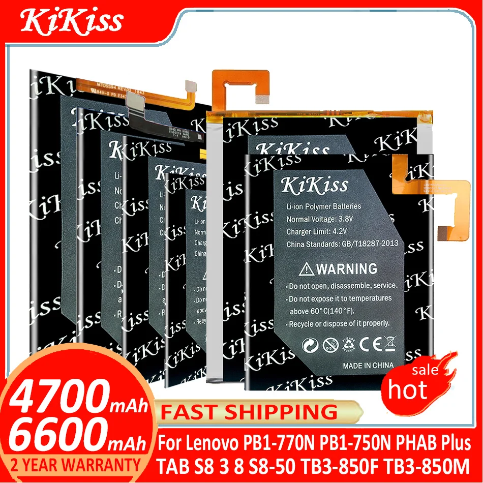 

L14D1P31 L15D1P32 L13D1P32 Tablet Battery For Lenovo PB1-770N PB1-770M PHAB Plus/ PB1-750N PB1 750N/ lepad PAD A8-50 A5500