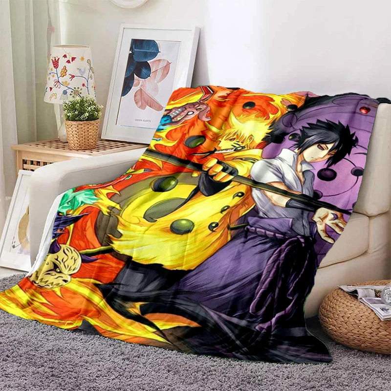 

anime Comic Soft Plush Sofa Bed Throwing Cartoon Picnic Blankets Modern Flannel Blanket Cover Gedruckt Bettdecke Geschenk