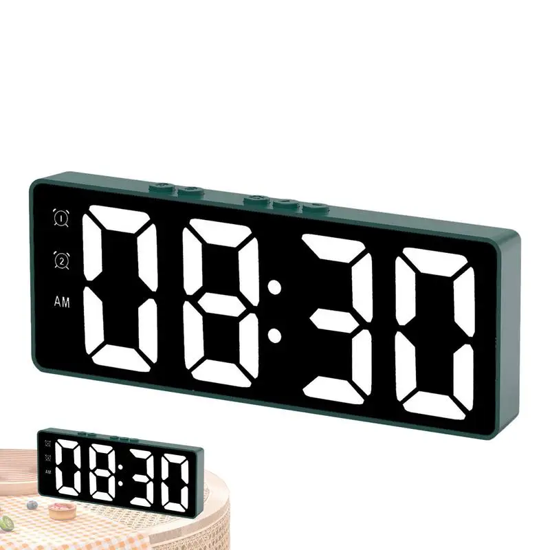 

Electric Clock Electronic Travel Alarm Clock With Temperature Battery Alarm Clocks Modern Desk Clock For Bedroom Home Office