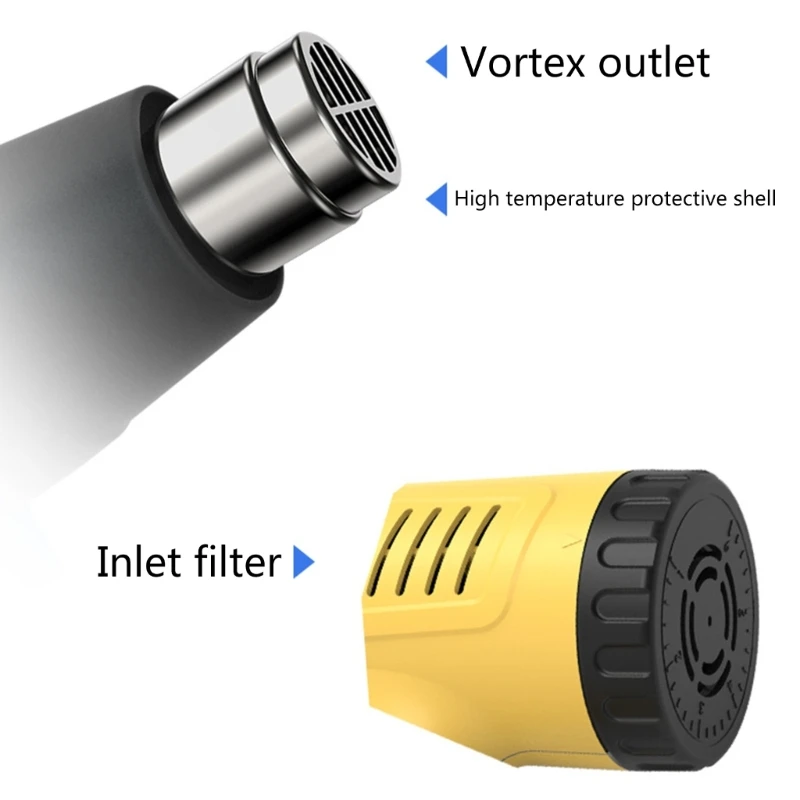 Пистолет горячего воздуха с регулируемой температурой