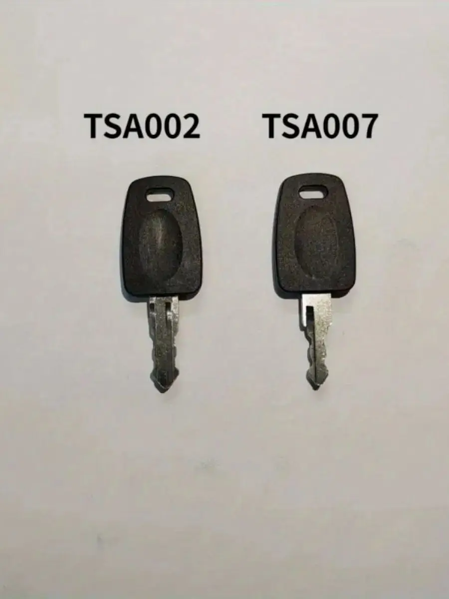 

1 шт. Ключ для TSA007 TSA002, ключи для багажа, совместимые с замками для багажа для TSA 007 002 Master Locks TSA007 TSA002, универсальный ключ