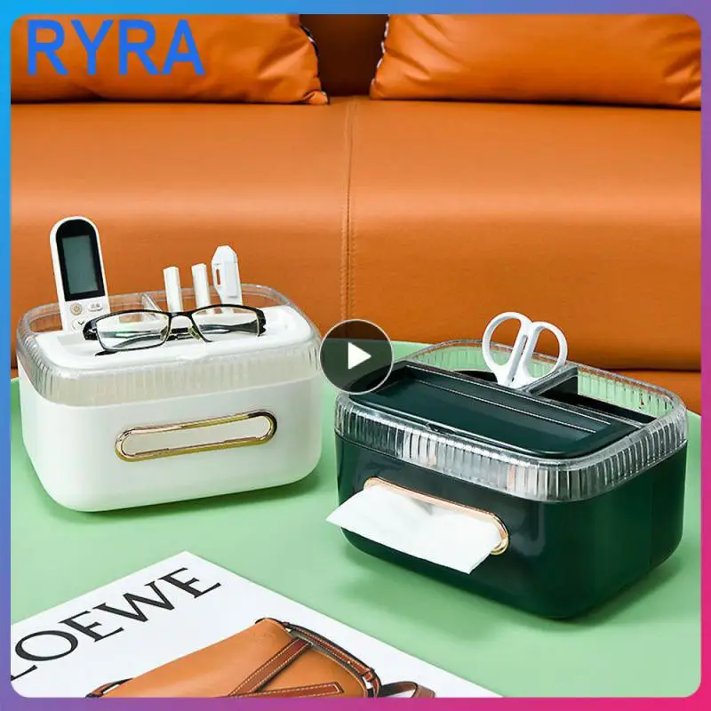 

Napkin Holder Double-layered 21.2x17x11.7cm Tissue Holder Refillable Car Tissue Box Tissue Napkin Box Dorm Supplies Tissue Box