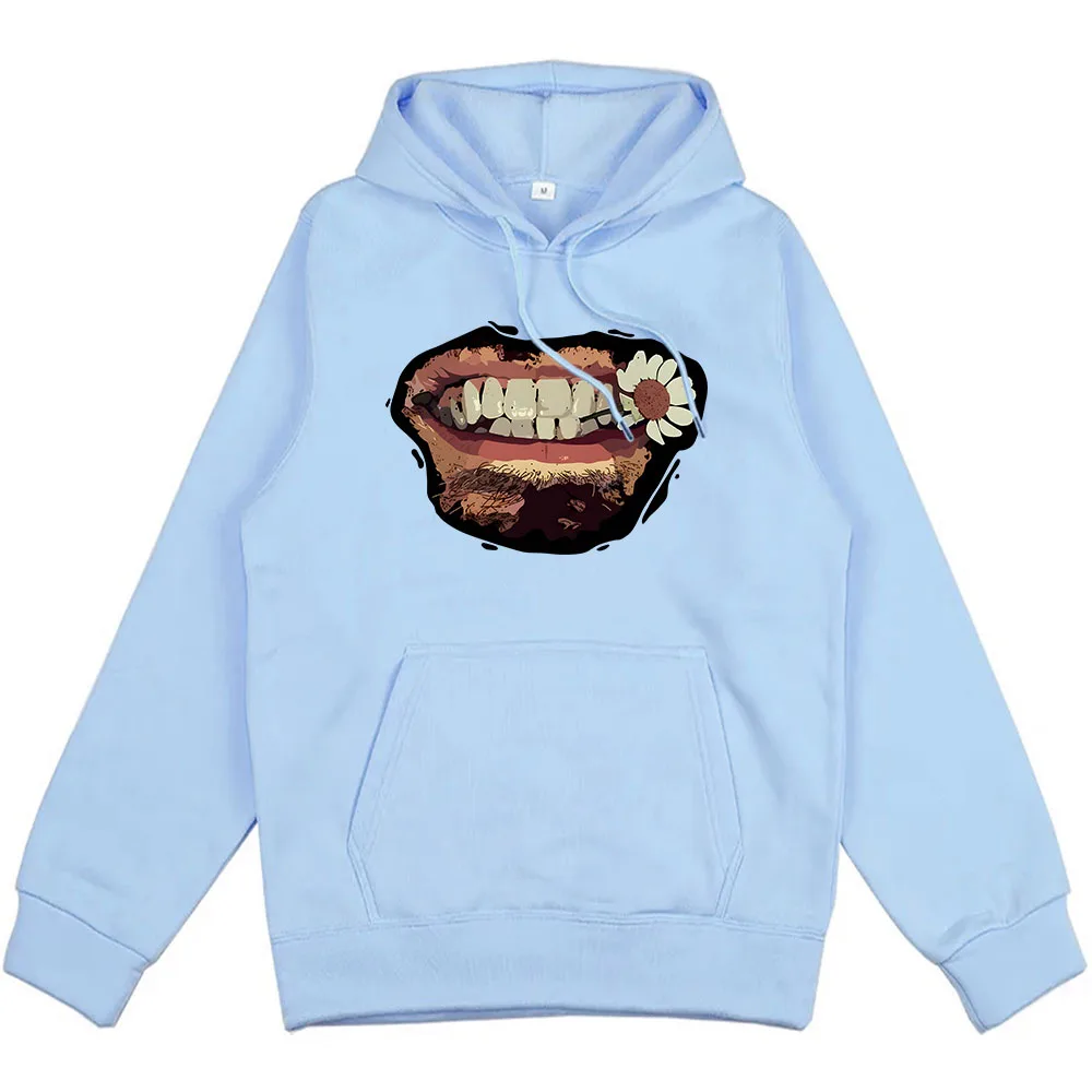 Мужская одежда толстовки Hozier Unreal Unearth Tour 2024 пуловер с мультяшным графическим