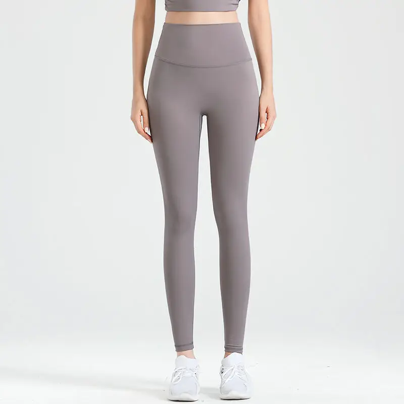 Yoga Pants Women High Waist Sports Leggings Solid Color Running Workout Trousers Fitness Push Up Clothing Girl 2022 New Hot Sale