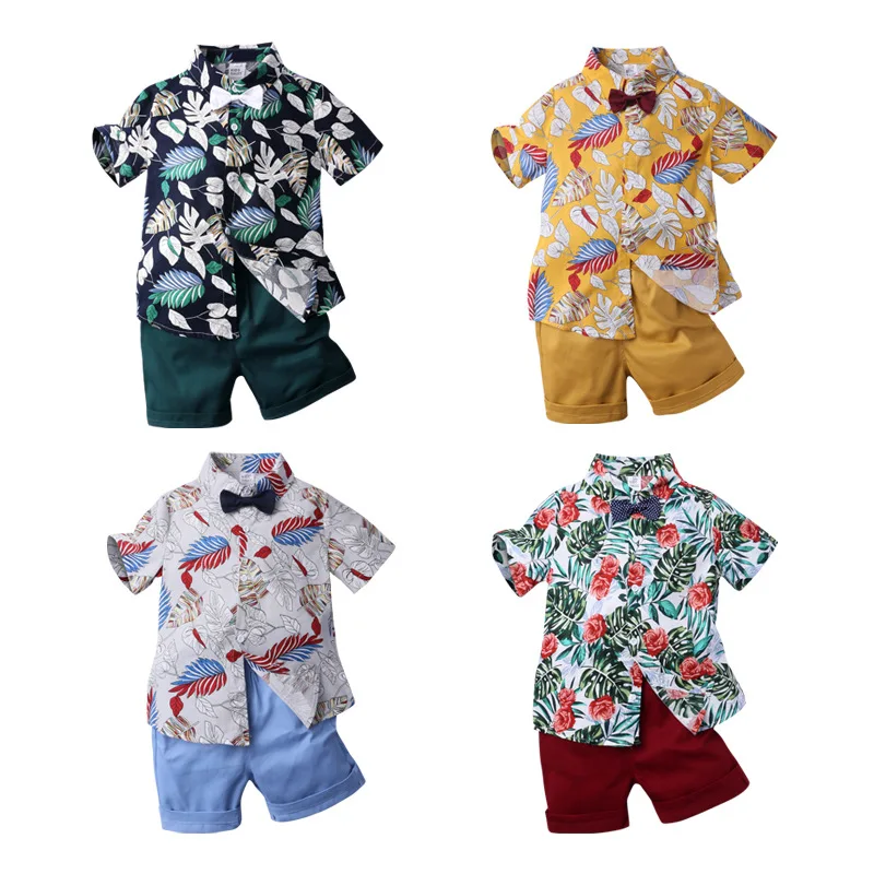 

Hot Sale! 2022 Summer Style Children Clothing Sets Baby Boys T Shirts+Shorts Pants Sports Suit Kids Clothes