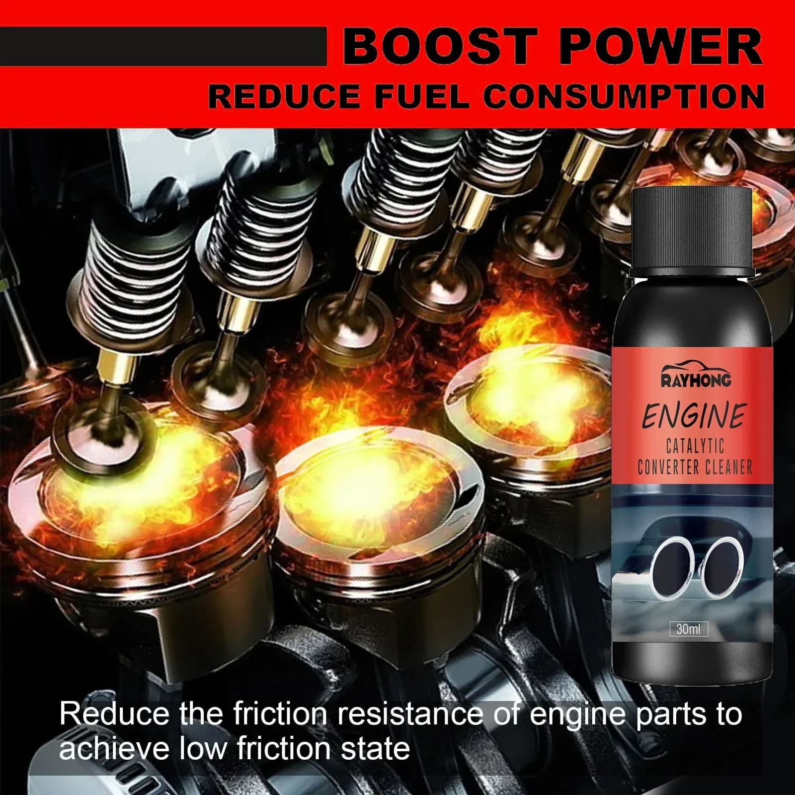 Очиститель автомобильного каталитического нейтрализатора Глубокая очистка