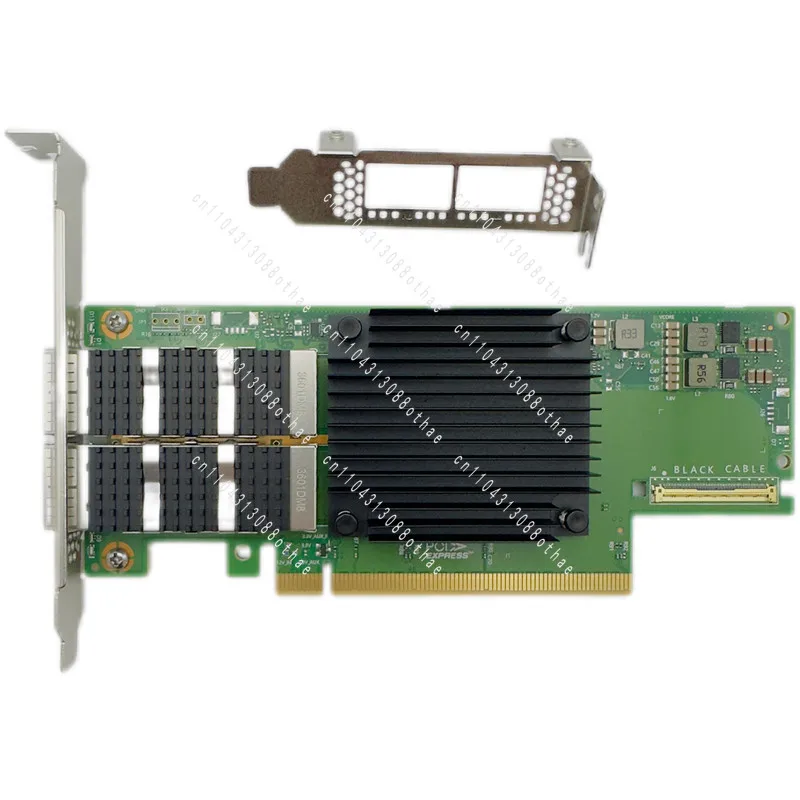 Фото Сетевая карта MCX653106A с поддержкой чипов IB/RDMA, совместимость с сетевыми картами 200G №1
