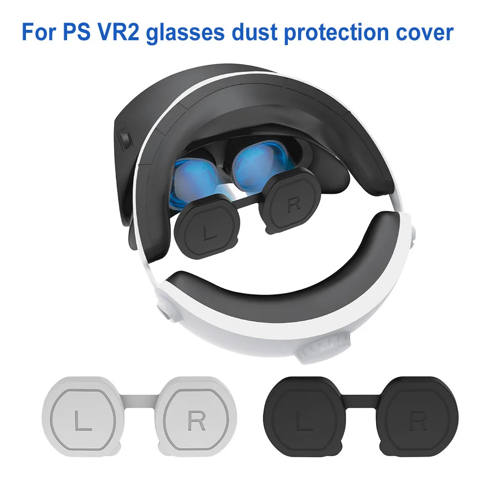 

Защита от царапин для объектива виртуальной реальности силикагелевая защита для мини-объектива виртуальной реальности устойчивая к пятнам портативная для Sony VR PSVR2 аксессуары виртуальной реальности