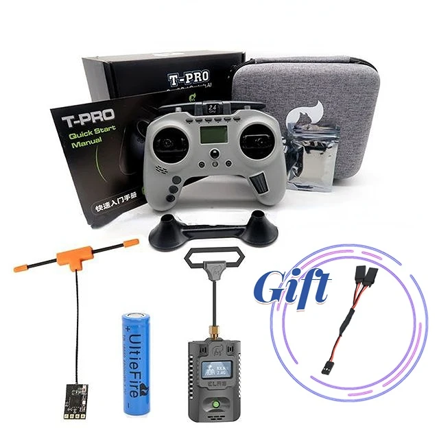 

Jumper T Pro Internal 2.4G 1000mW ExpressLRS ELRS Module Radio Controller Hall Sensor Gimbals EdgeTX/OpenTX JP4IN1 Radio