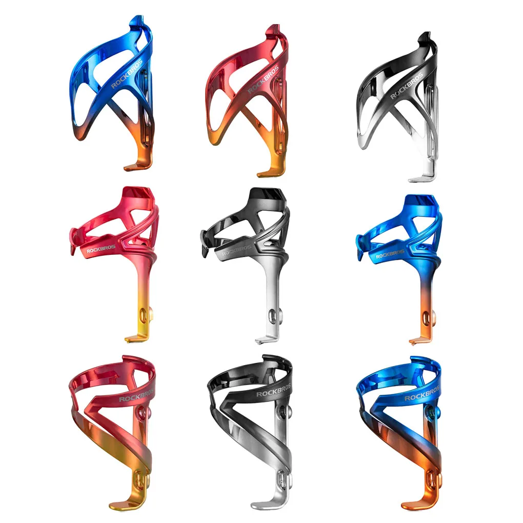 

Bike Bottle Cage Colorful Bicycles Accessories Stable Frame Water Bottles Holder Cycling Fitting Blue Coffee Type 2