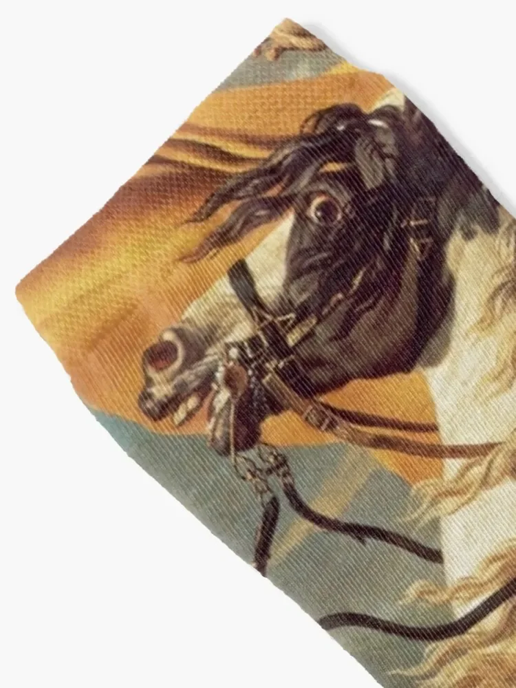 Мужские и женские футбольные носки Наполеон пересекает Альпы Жак-Луис Дэвид