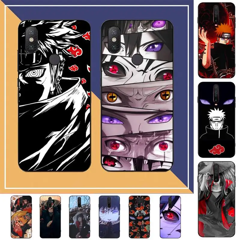 

BANDAI Naruto Akatsuki Phone Case for Redmi Note 8 7 9 4 6 pro max T X 5A 3 10 lite pro