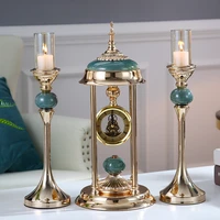 creative metal candlestick gold column elegant simple light luxury practical candlestick dining table home decoration ornament