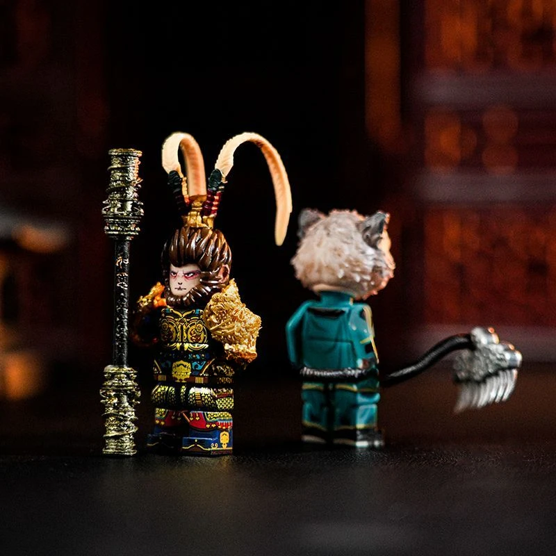 Черный миф Wukong Zhu Bajie Golden Pool Elder Brick Man Journey To The West Игрушки Детские подарки Коллекция