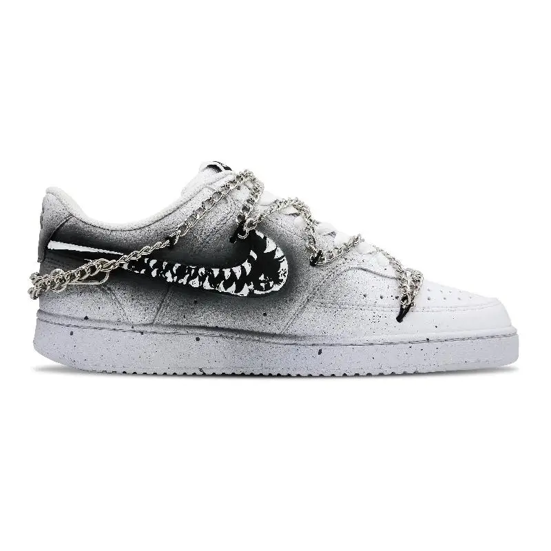 【Настроить】Nike Court Vision 1 обувь для скейтбординга кроссовки унисекс DH2987-101