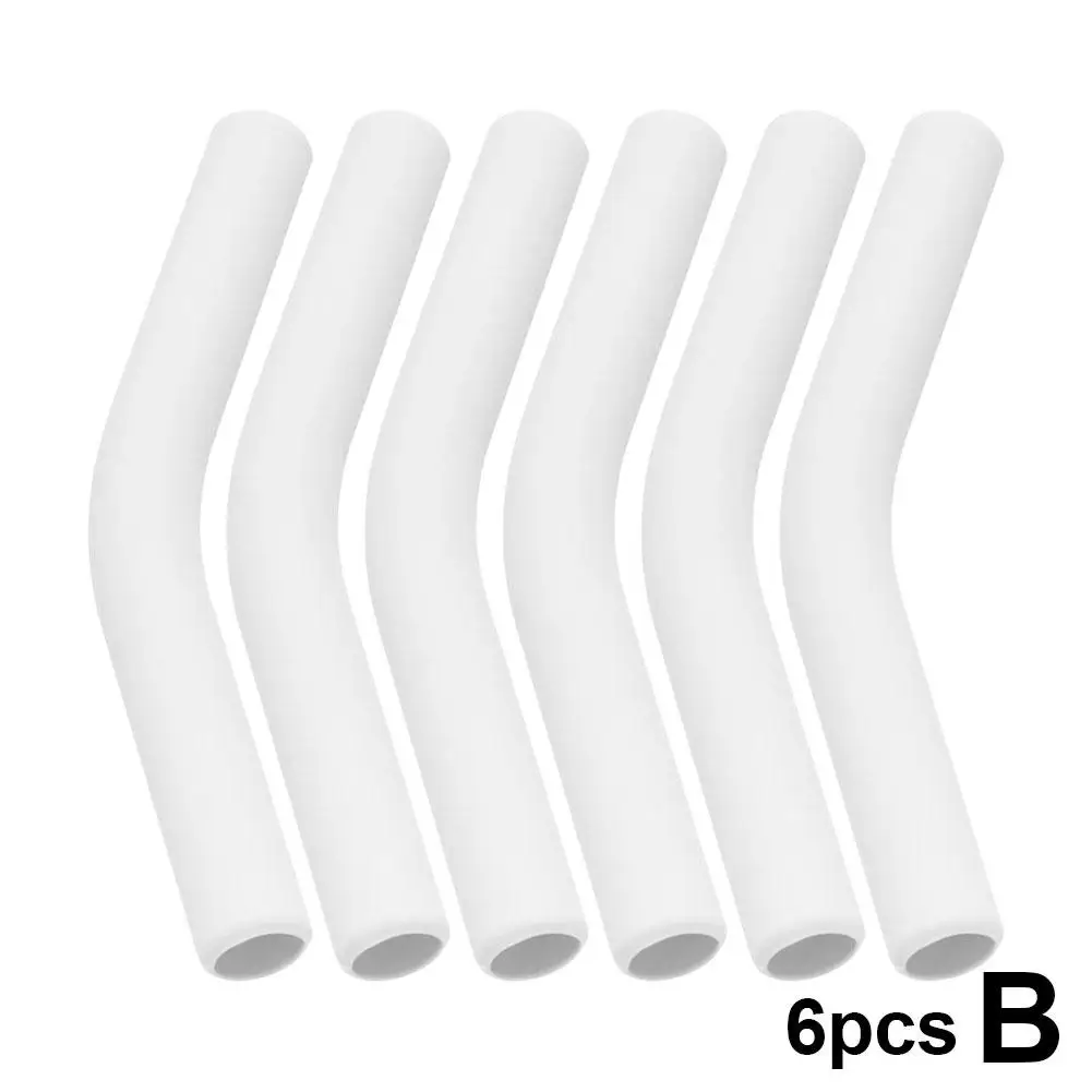 Силиконовые наконечники для трубочек 6 шт.