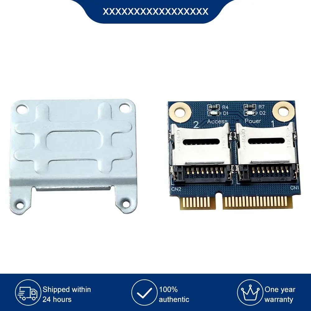 

Mini 2 Ssd Hdd двойной мини-адаптер Pci-e устройство для чтения карт памяти Dual - Mpcie в 2 Mini-sdcards Pcie устройство для чтения карт памяти