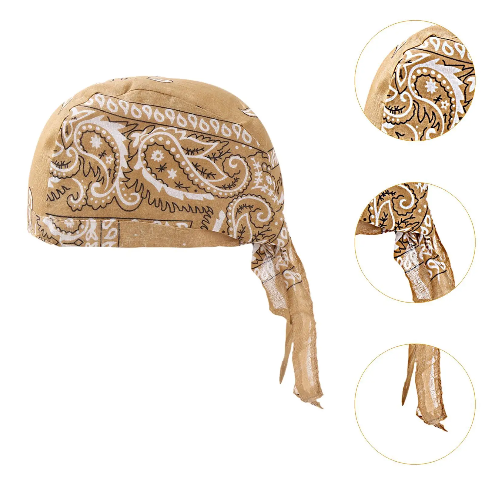 Мужская шапка с черепом платок впитывающий пот женский спортивный браслет Durag Do