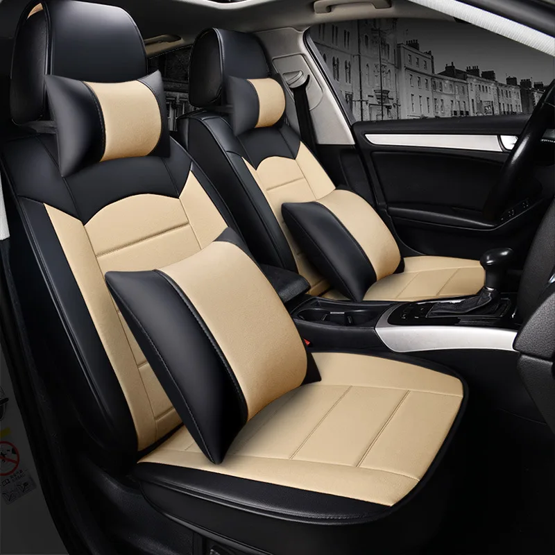 

LKRSTA full Car Seat Cover for audi a5 sportback a6 c5 avant c6 c7 avant allroad c5 q3 q5 q7