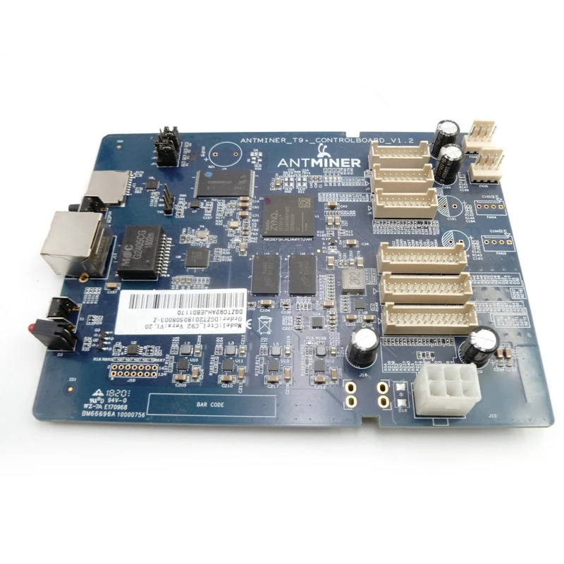 

For Antminer E3 B3 T9+S9 B3 Control Board 13.5T Or 14T (3 Board) Mining Board 2X Fan Connector Ethernet 10/100Mbps