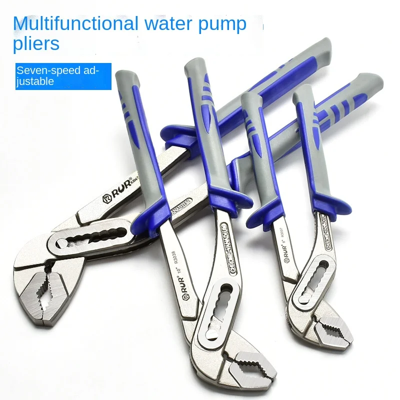 

Adjustable Nipper for Pipe Large Opening Universal Water Pipe Bathroom Wrench Adjustable Wrench Plumbing Stillson Wrench