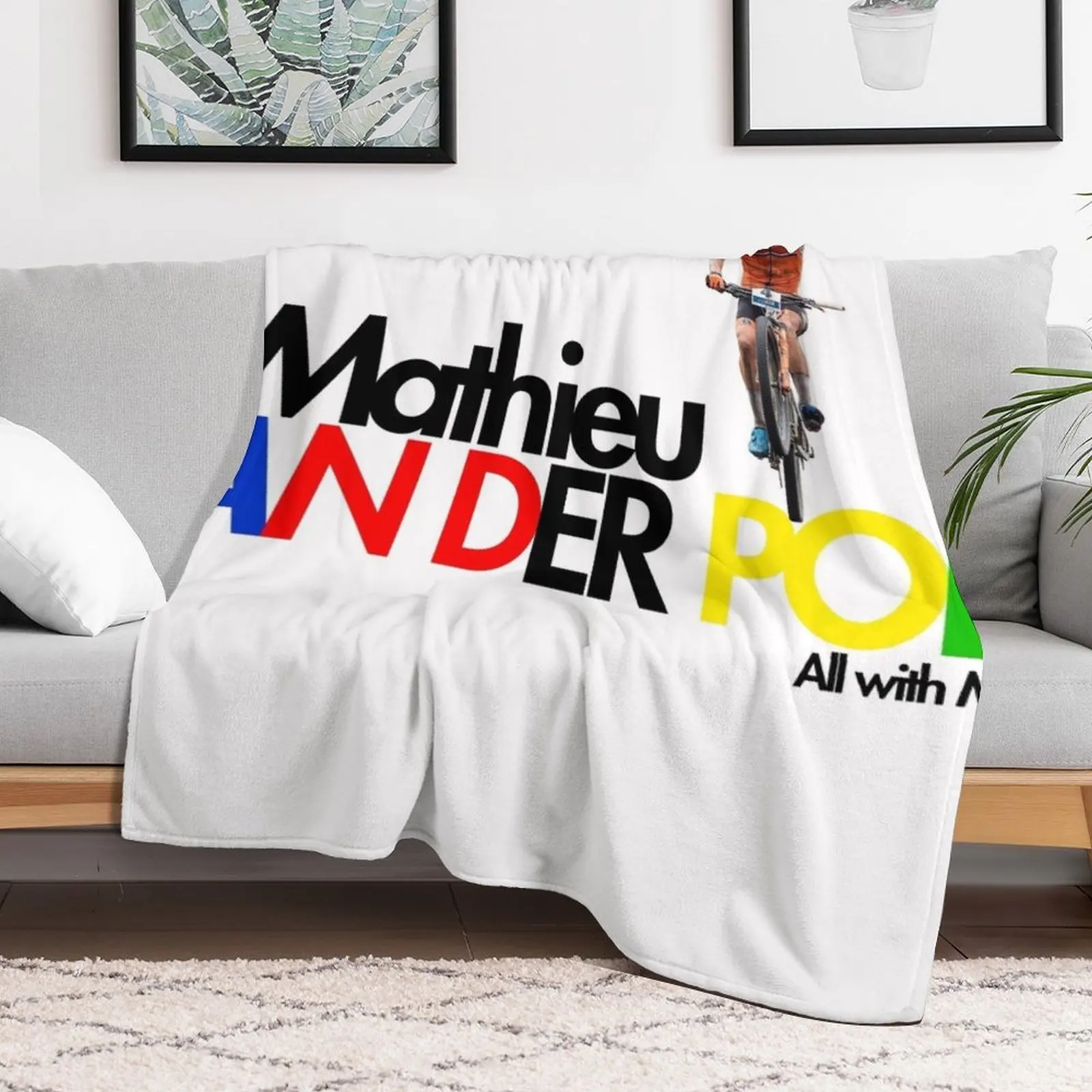 Матье фургон der Poel All с MVDP! Одеяло Декоративные кровати среда Плед на диване Одеяла