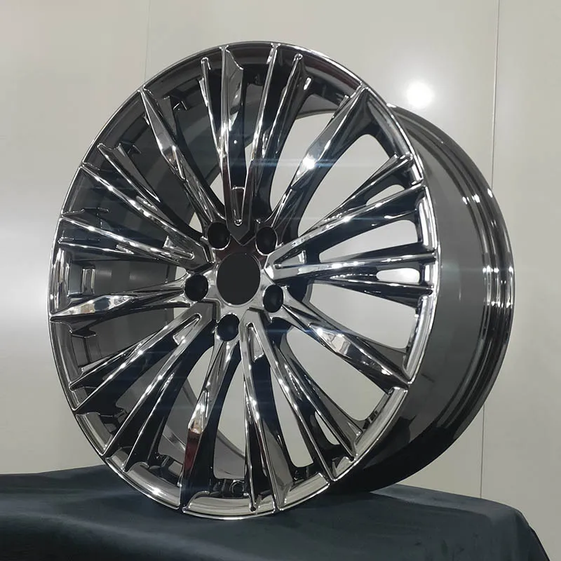 Фото Колесные диски Rimopower Chrome Black Concave из кованого сплава, 18, 19 дюймов, 5x114.3, 5x112, 5x120, моноблочные, для автомобилей, в продаже №3