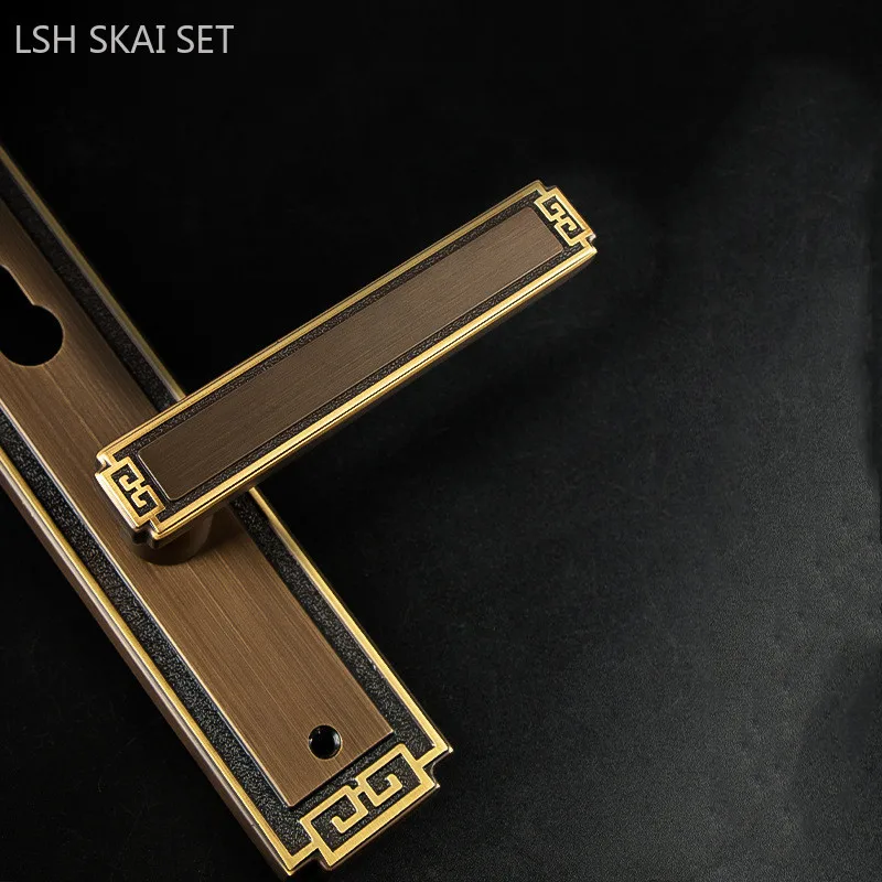 Китайский медный Магнитный бесшумный дверной замок высокого качества бытовой