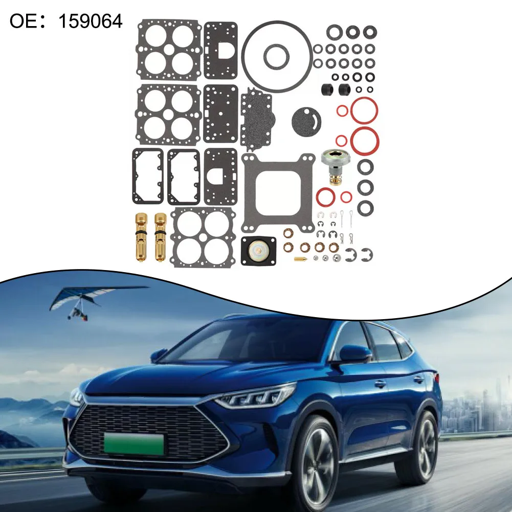 Комплект для ремонта карбюратора Holley 1850 3310 9776 80457 80670 80508 металл + пластик быстрая