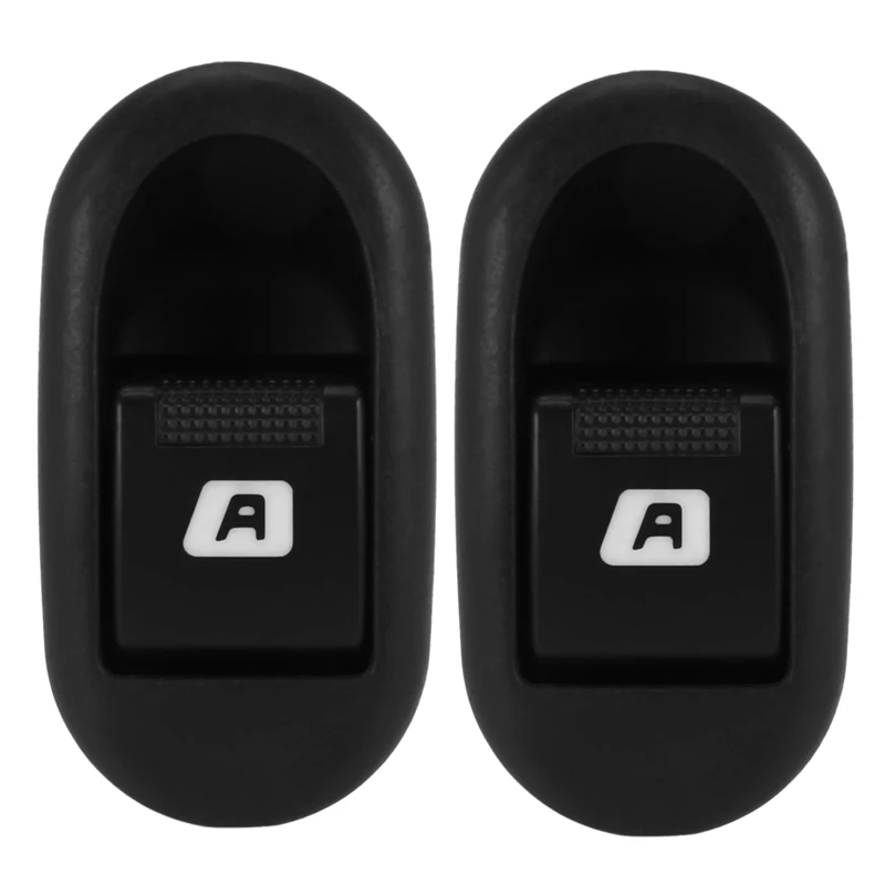 

2X Electric Master Power Window Control Switch For Citroen C2 C3 For Peugeot 1007 6554.L7
