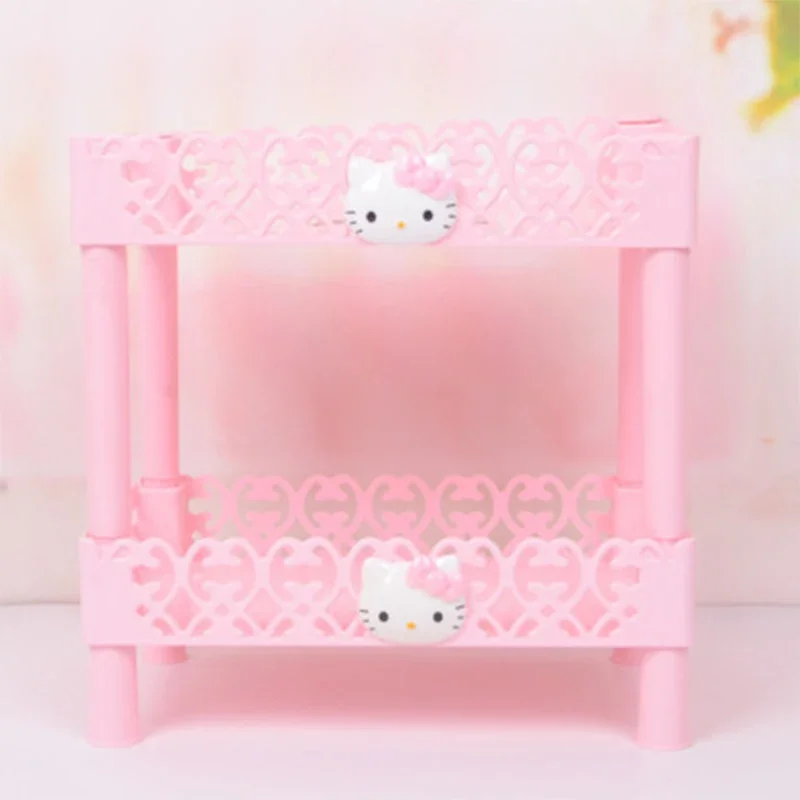Sanrio Kawaii Hello Kitty маленький стеллаж для хранения аниме мультфильм милый Модный