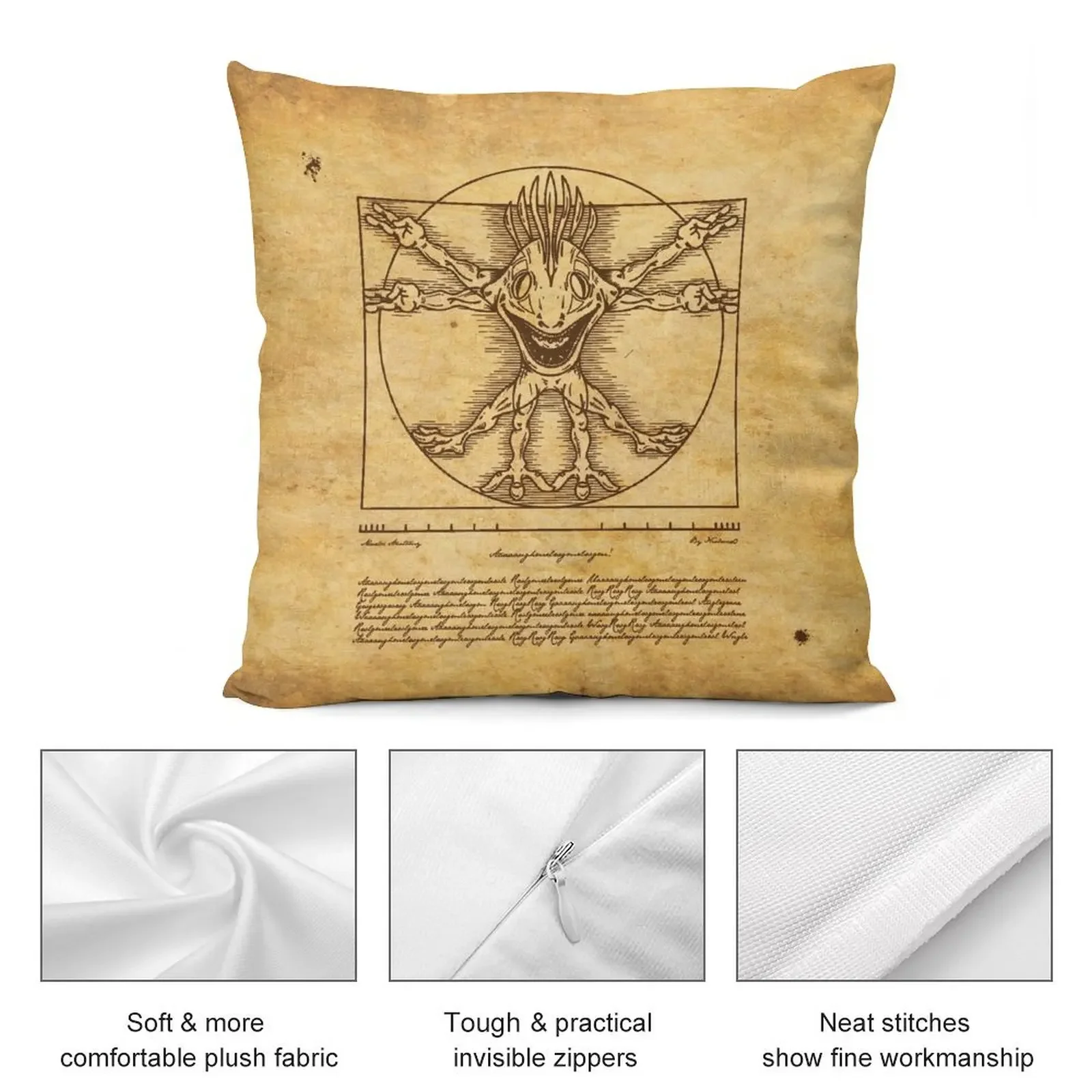 Витрувианский Мюрлок декоративная подушка наволочка подушки домашний декор