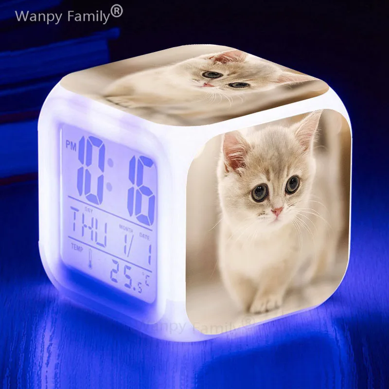 Student Bedroom Wake Up Timer Multifunction Digital Clock Kids Room Home Decor Small Talbe Clock