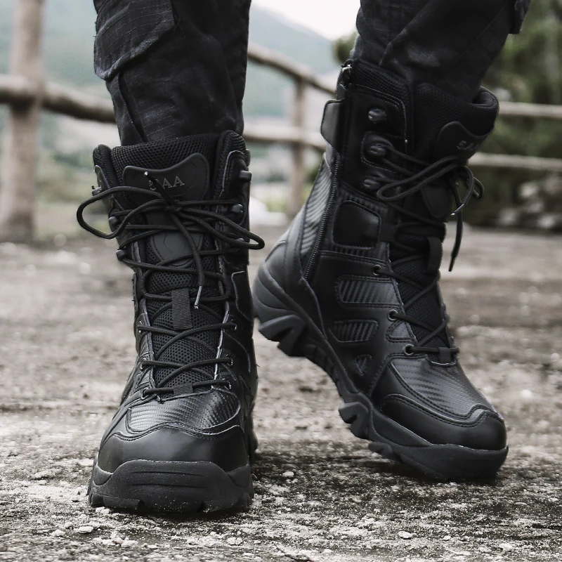 Waterproof combat boots mens Clearance