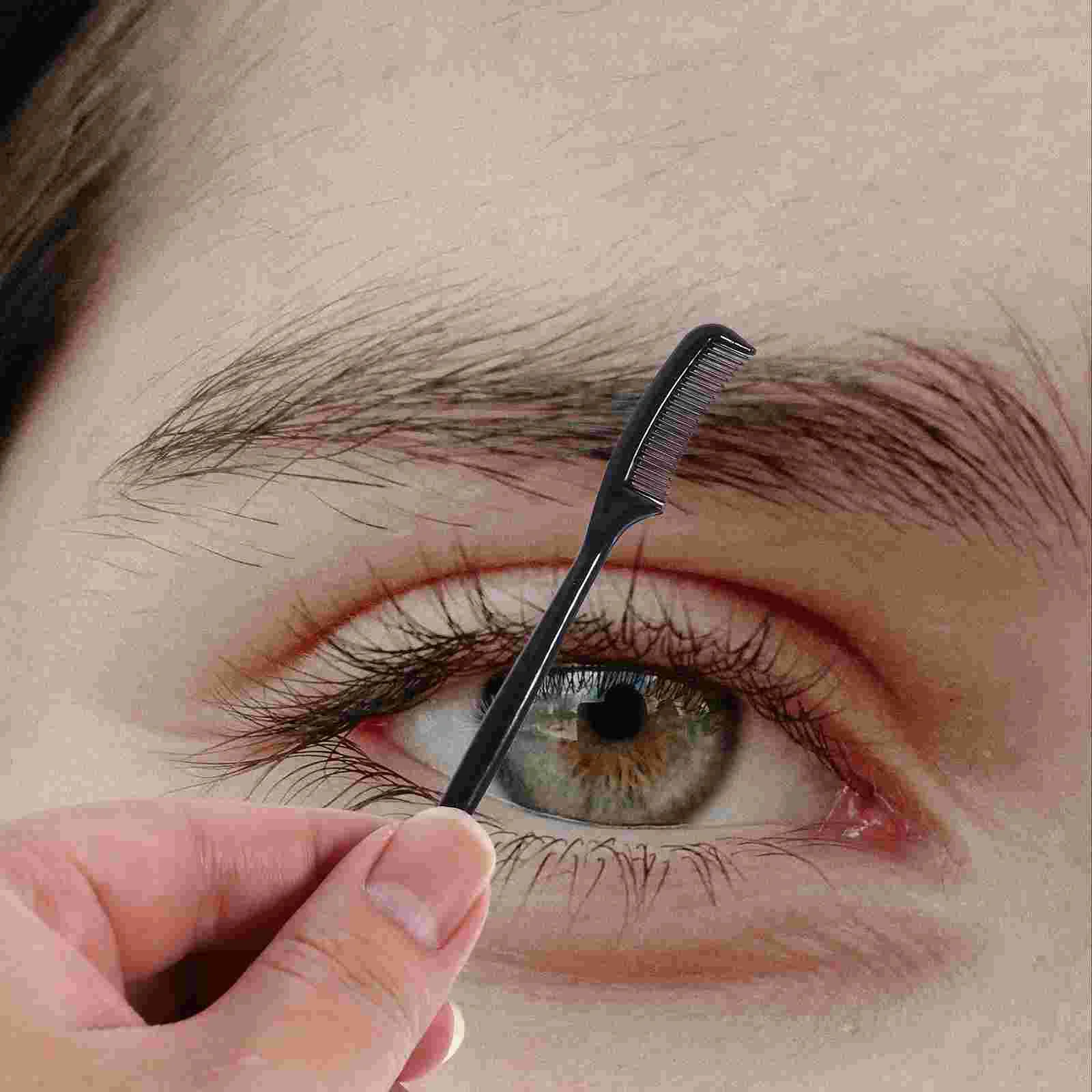 30 шт. мини-портативная расческа для бровей с необработанными краями дорожные