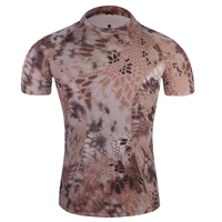 emersongear tactical skin tight base layer camo running shirts hiking hunting outdoor sports cycling sweat wicking t shirt hld
